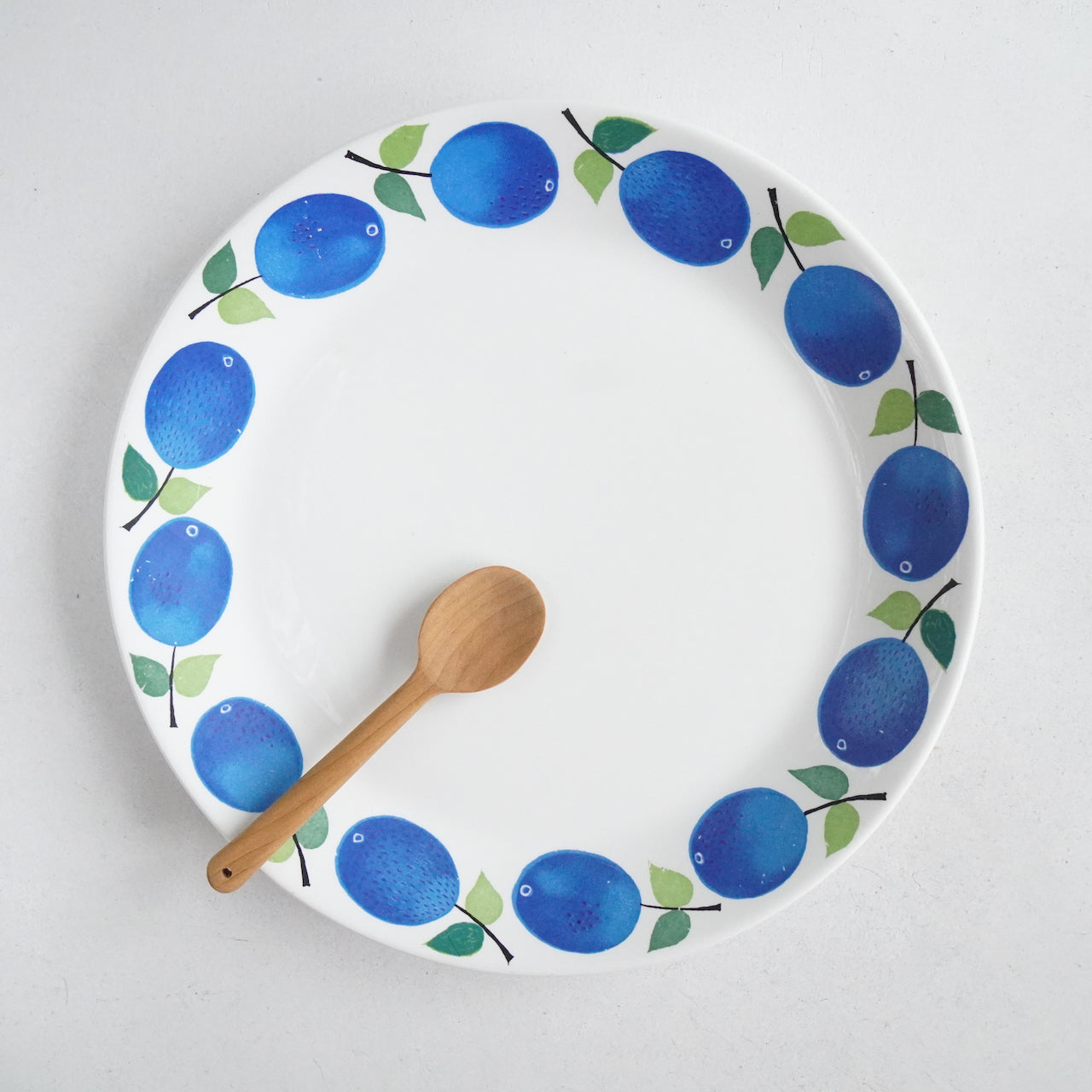 ヴィンテージ】グスタフスベリ プルーヌス（Prunus）21cmプレート