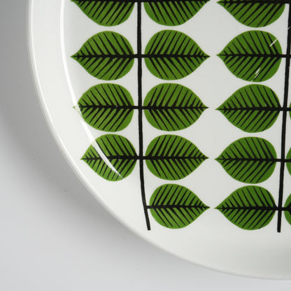 【ヴィンテージ】グスタフスベリ ベルサ（Bersa）18cmプレート ケーキ皿 - バックスタンプ・裏印