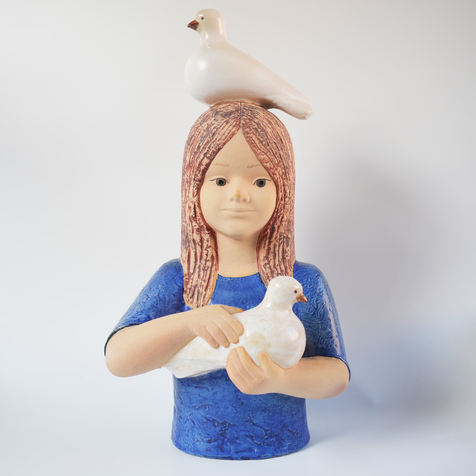 リサ・ラーソン グスタフスベリ 少女と鳩（Flicka med duva） - 5