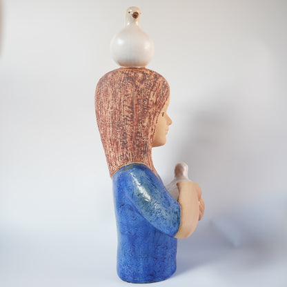 リサ・ラーソン グスタフスベリ 少女と鳩（Flicka med duva） - 11