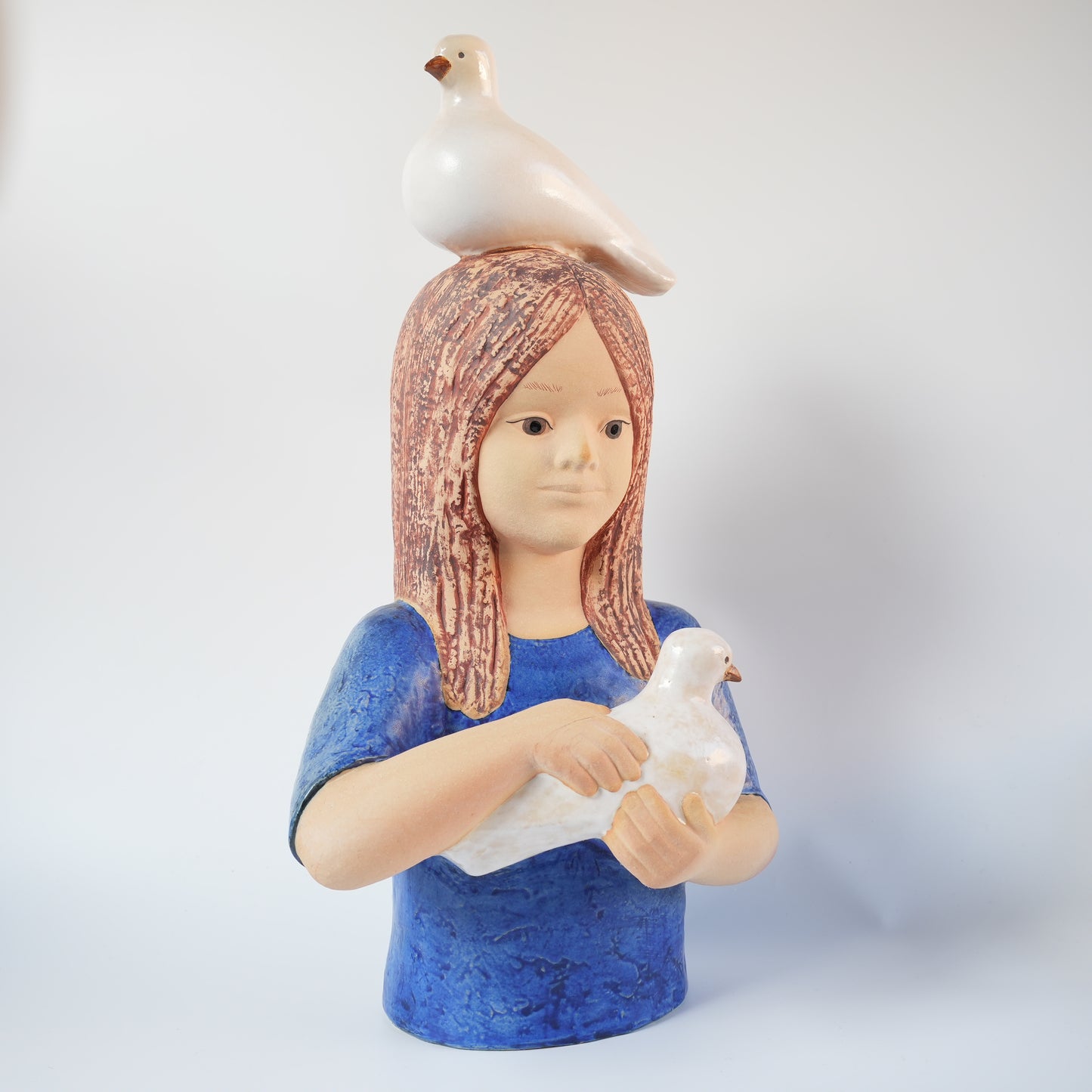 リサ・ラーソン グスタフスベリ 少女と鳩（Flicka med duva） - 12