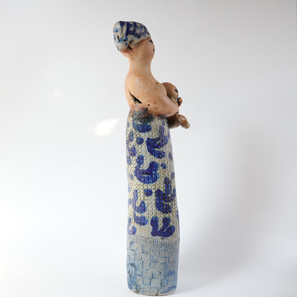 リサ・ラーソン 傑作ユニークピース アフリカの母と子の像 - 9