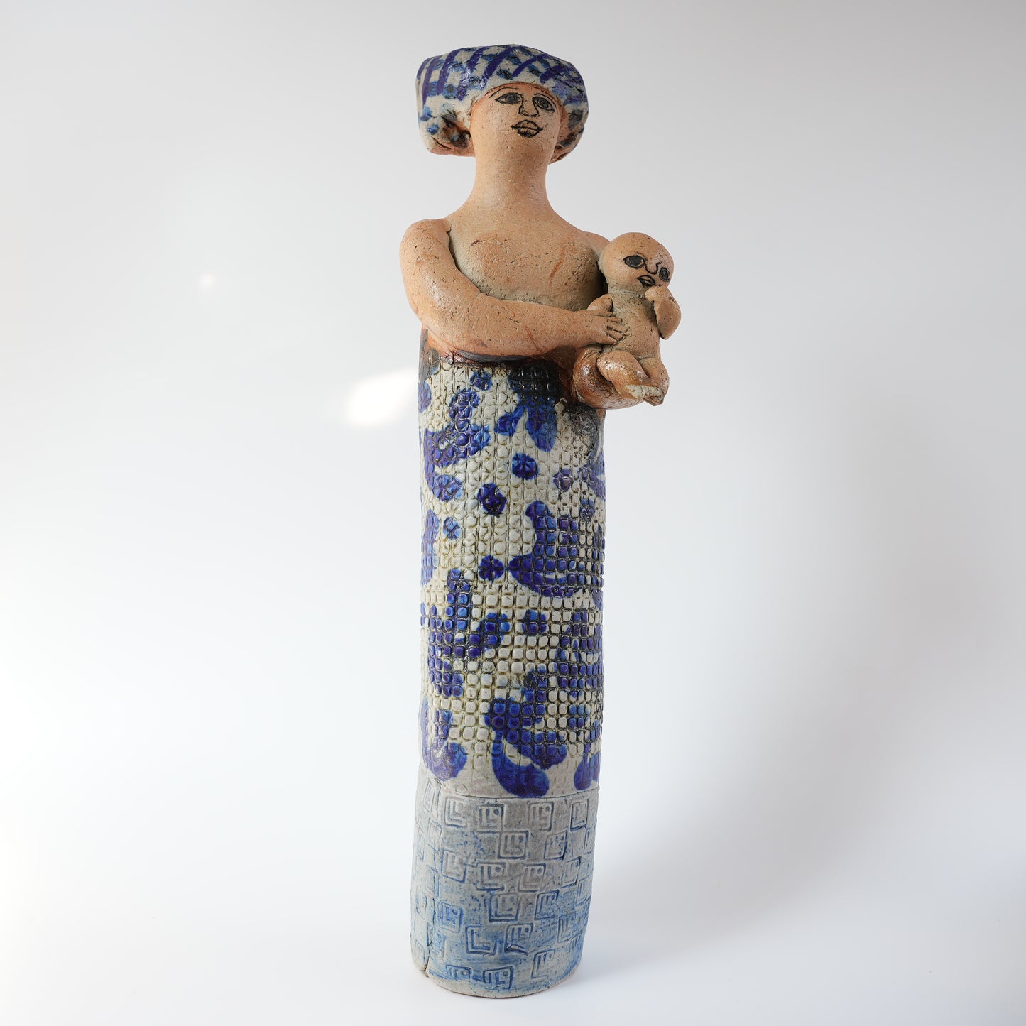 リサ・ラーソン 傑作ユニークピース アフリカの母と子の像 - 10