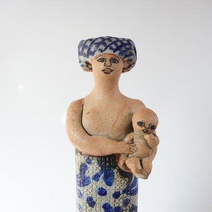 リサ・ラーソン 傑作ユニークピース アフリカの母と子の像 - 11