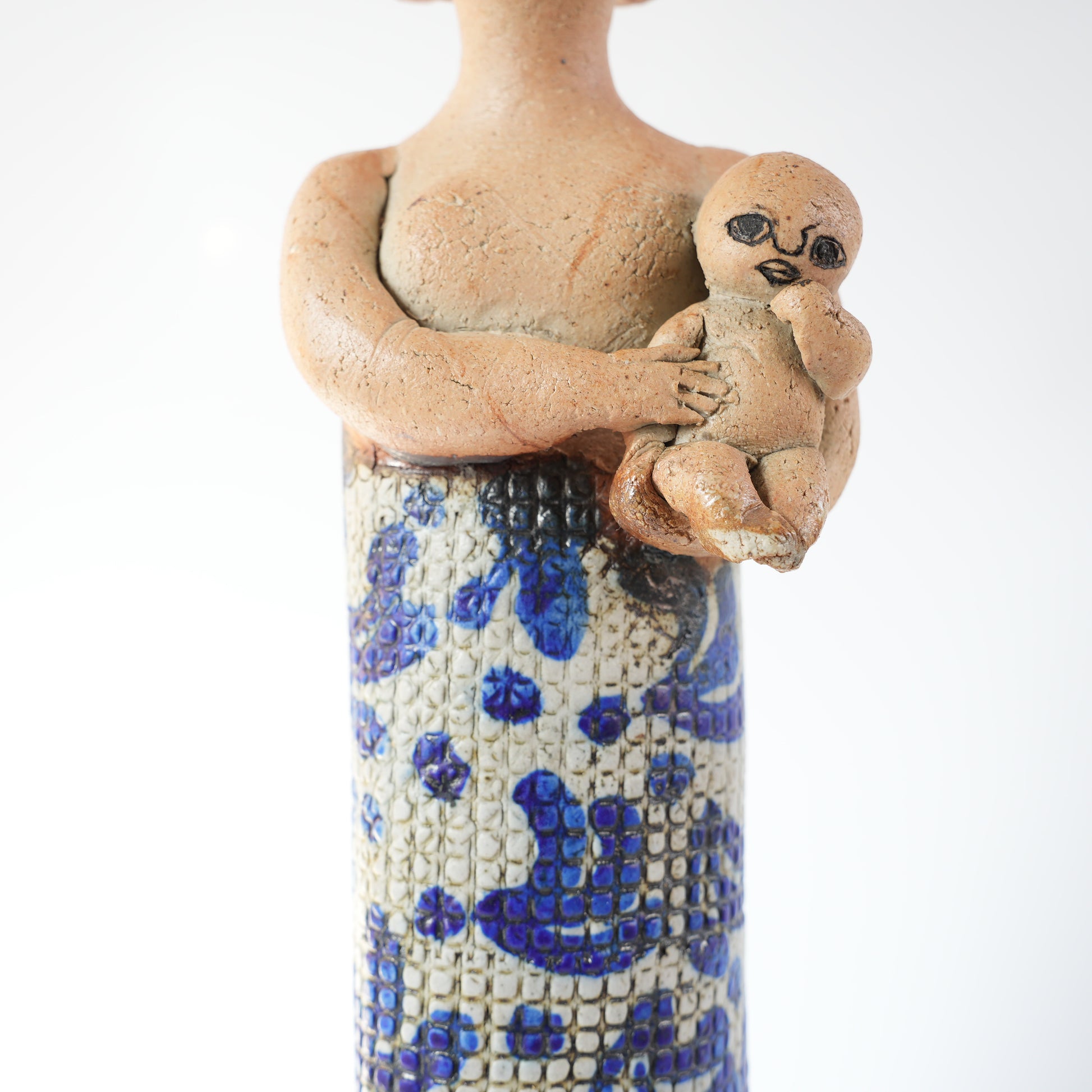 リサ・ラーソン 傑作ユニークピース アフリカの母と子の像 - 19