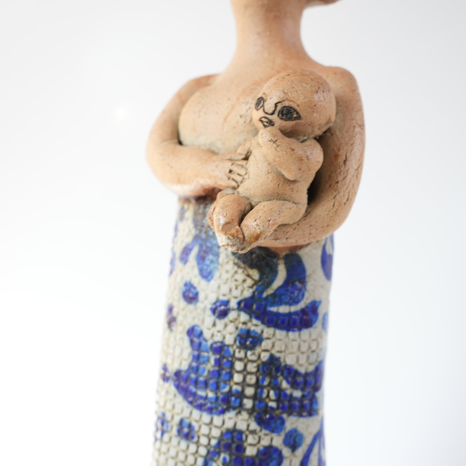 リサ・ラーソン 傑作ユニークピース アフリカの母と子の像 - 20