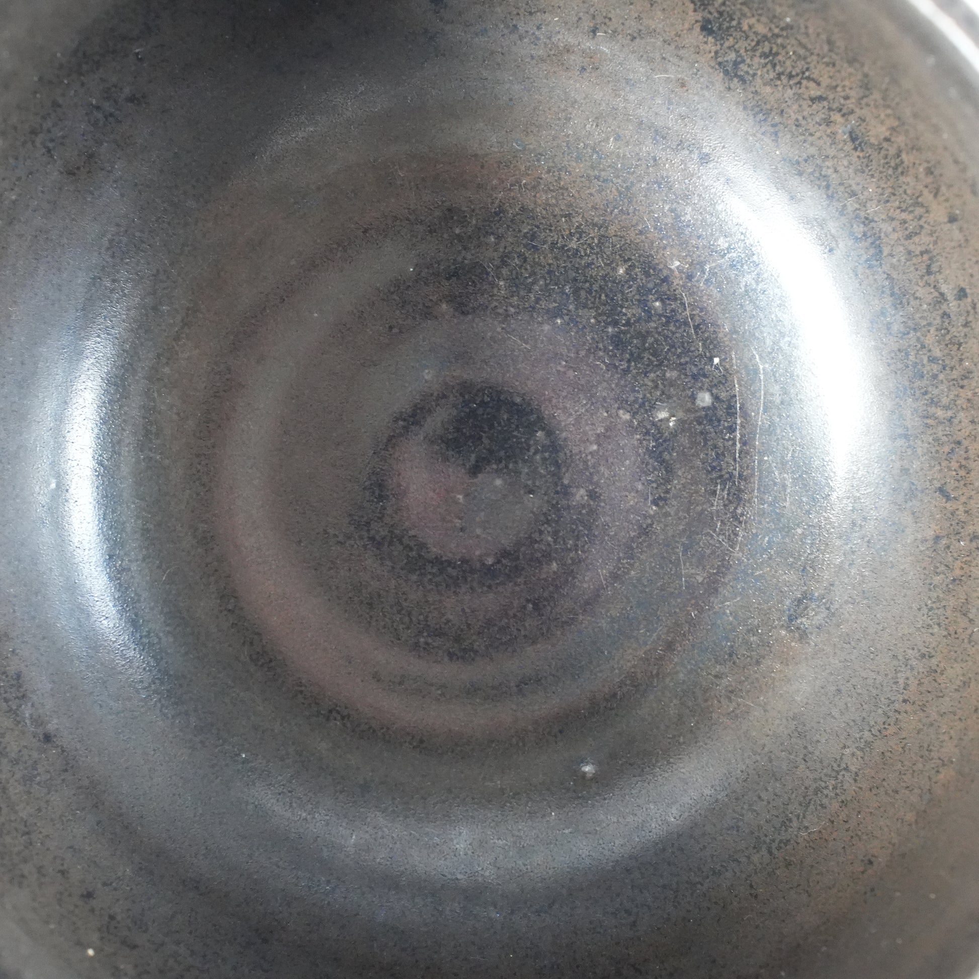 希少 リサ・ラーソン ユニークピース 1984年作 黒いボウル - 10