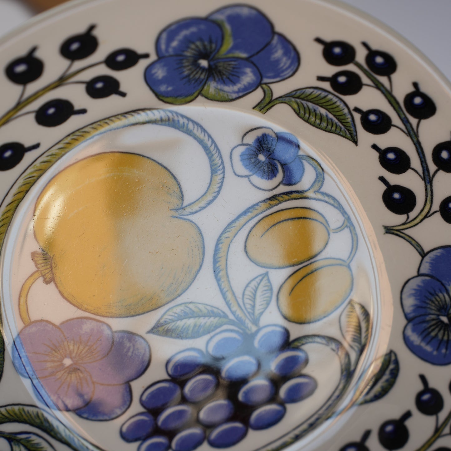 1971年製 ARABIA（アラビア）パラティッシ（Paratiisi）オーバルプレート21cm 1 - 6