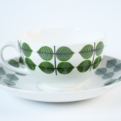 希少 グスタフスベリ ベルサ（Bersa）ヴィンテージ モーニングカップ＆ソーサー - 6