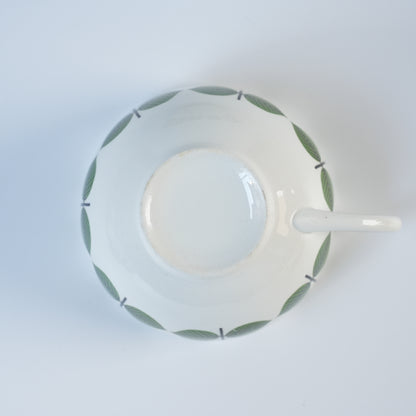 希少 グスタフスベリ ベルサ（Bersa）ヴィンテージ モーニングカップ＆ソーサー - 15