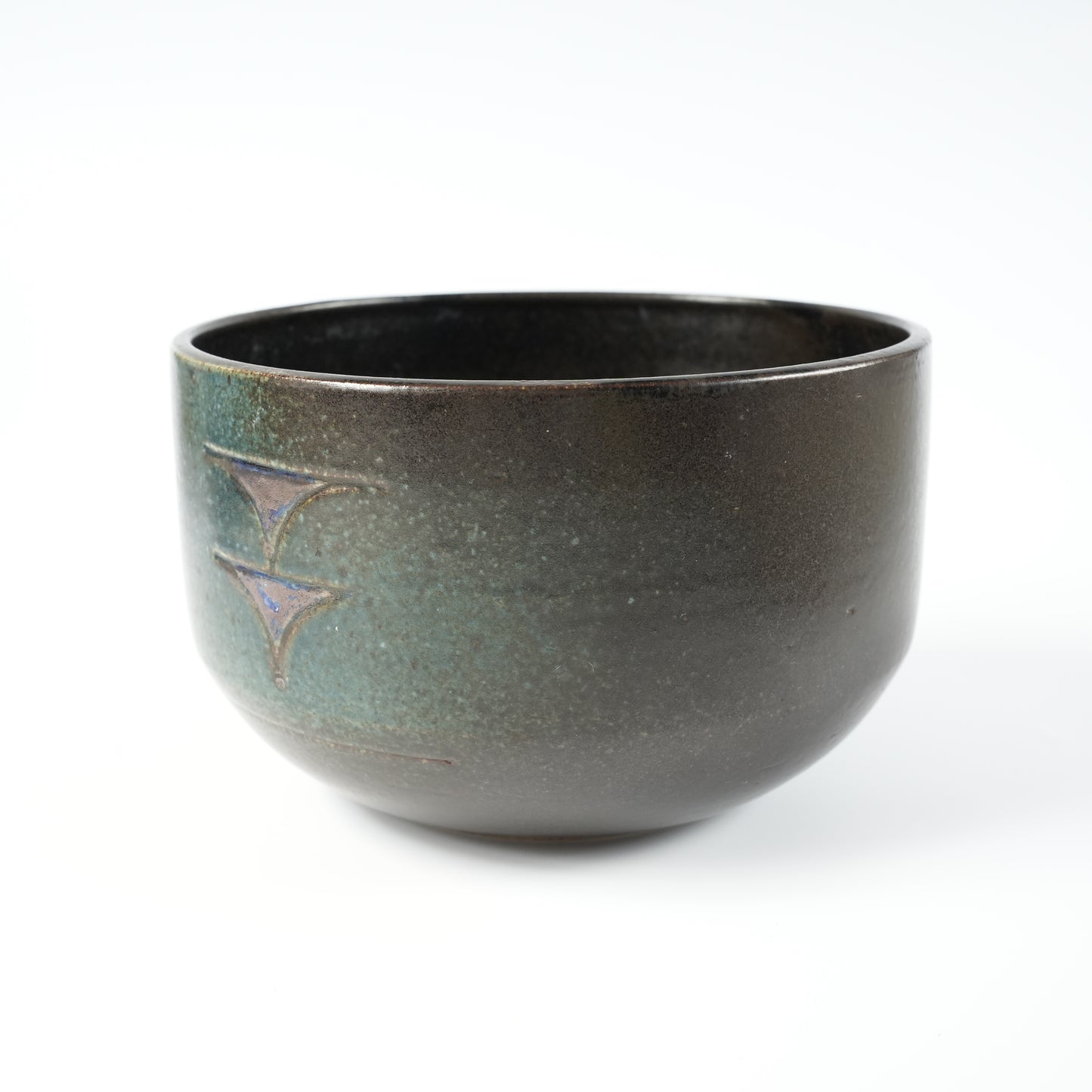 希少 リサ・ラーソン ユニークピース 1984年作 黒いボウル - 2