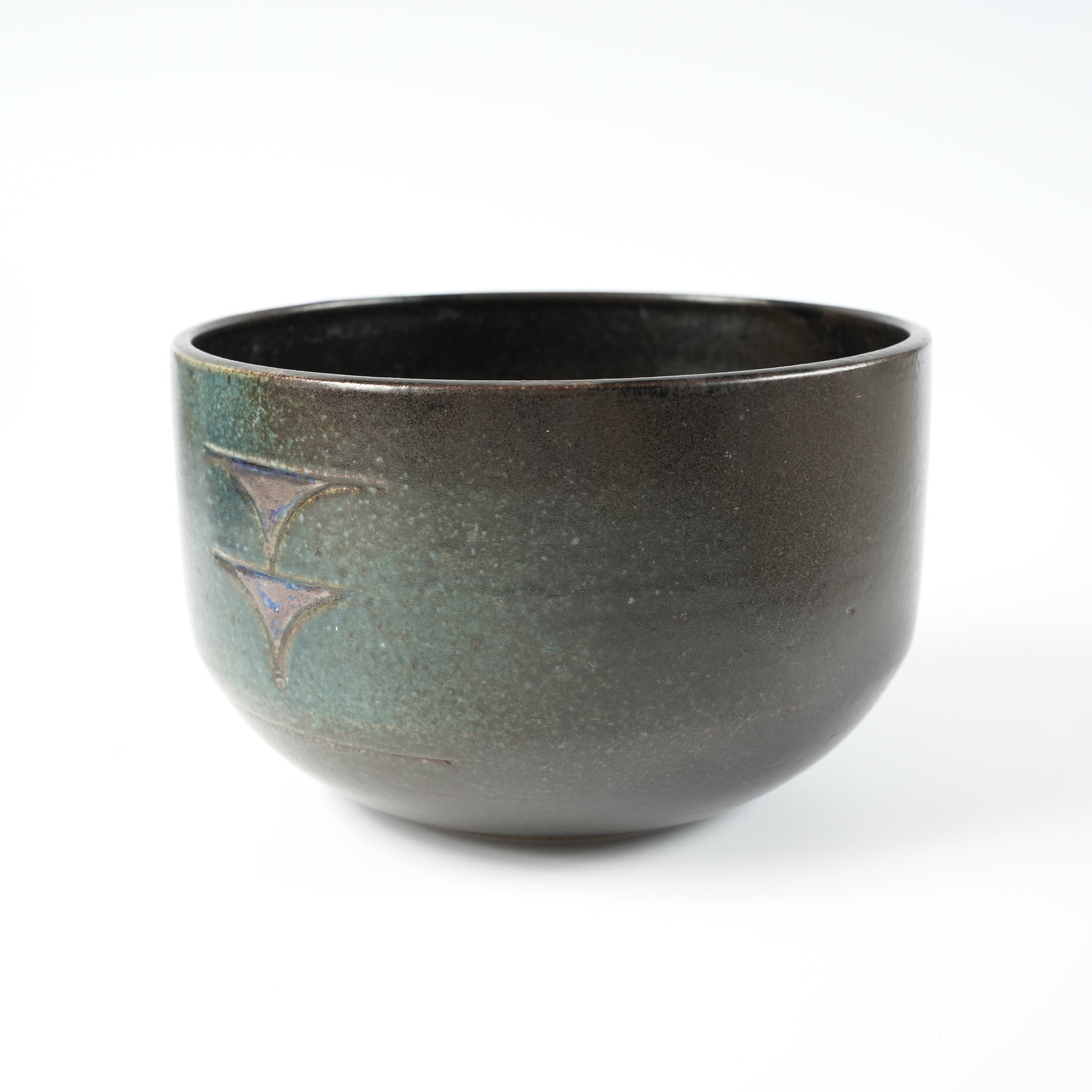 希少 リサ・ラーソン ユニークピース 1984年作 黒いボウル - 2