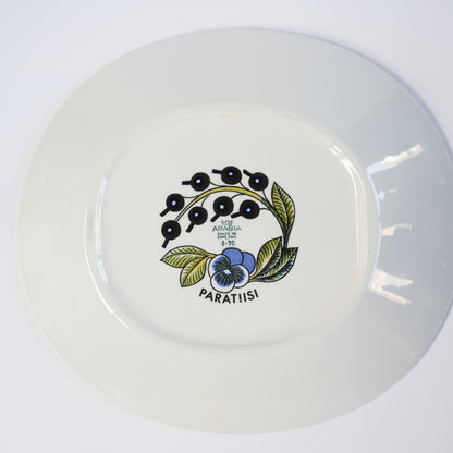 極美品【ヴィオラロゴ】アラビア（ARABIA）パラティッシ（Paratiisi）オーバルプレート25cm 1 - 4