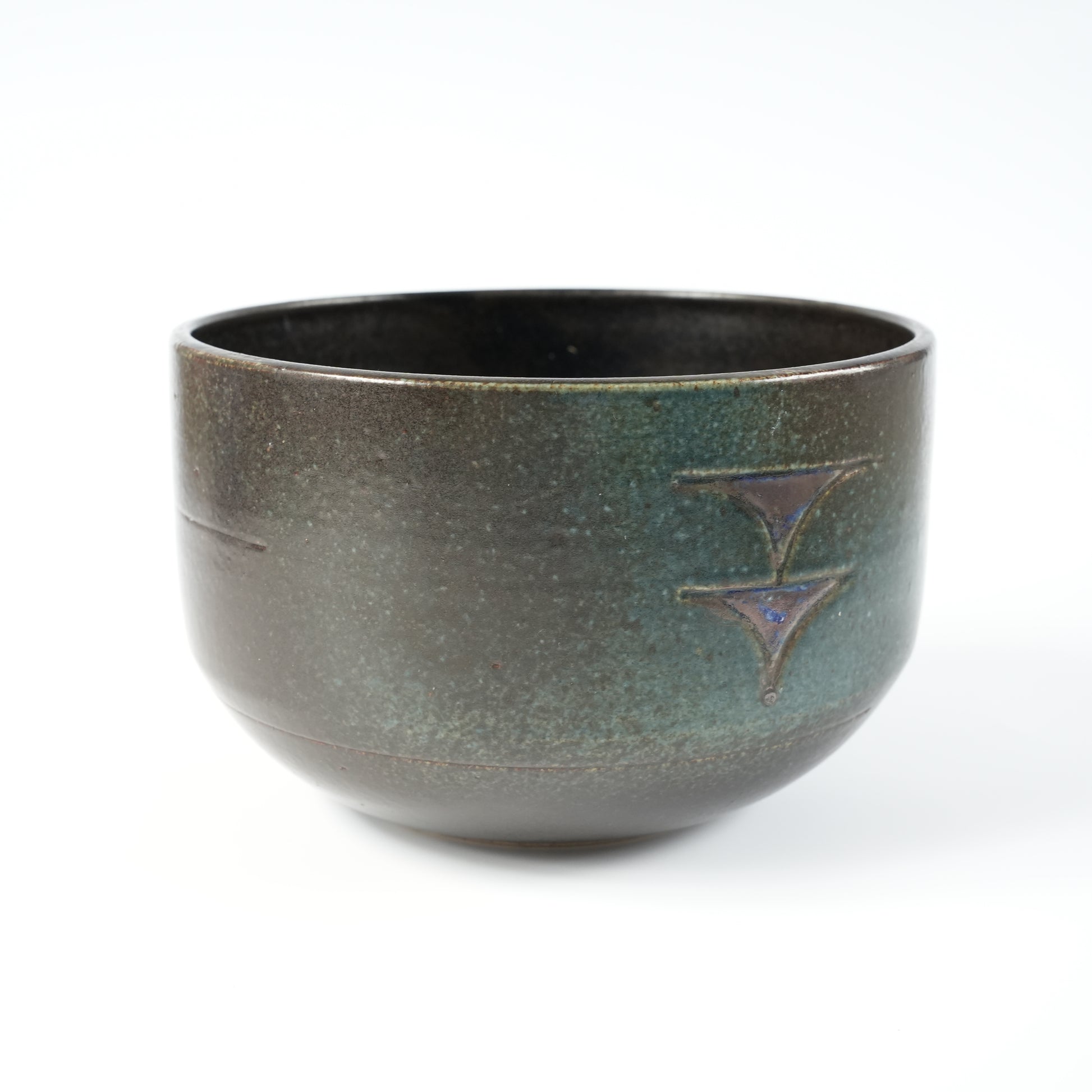 希少 リサ・ラーソン ユニークピース 1984年作 黒いボウル - 8