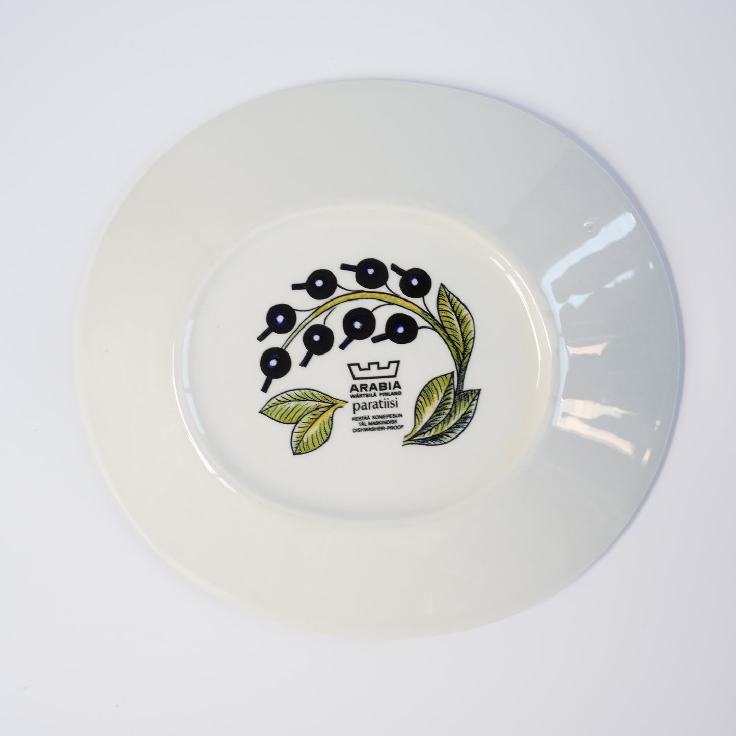 1971年製 ARABIA（アラビア）パラティッシ（Paratiisi）オーバルプレート21cm 1 - 4