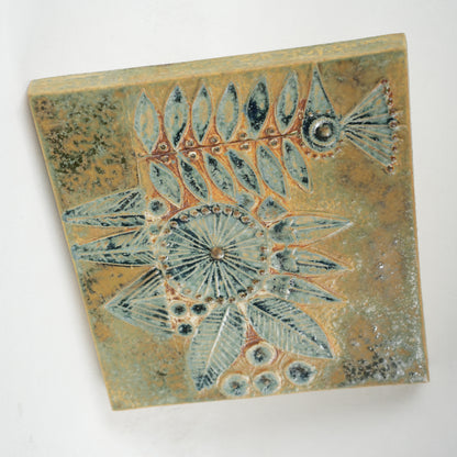 希少色 リサ・ラーソン グスタフスベリ 雄鶏（Tuppfågel）の陶板 - 14