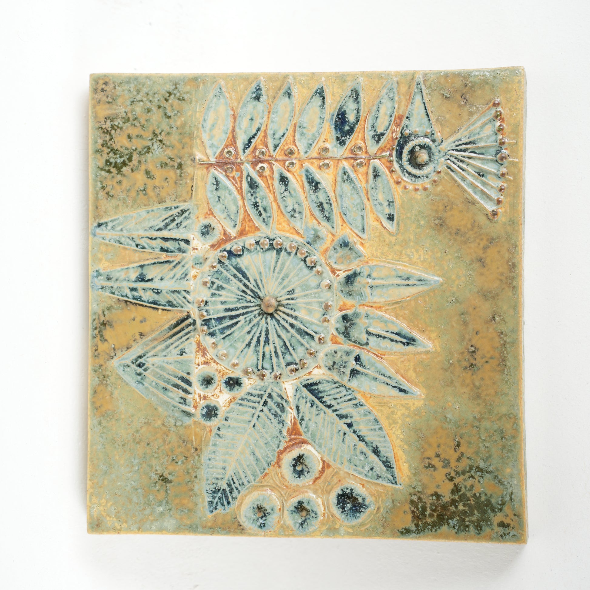 希少色 リサ・ラーソン グスタフスベリ 雄鶏（Tuppfågel）の陶板