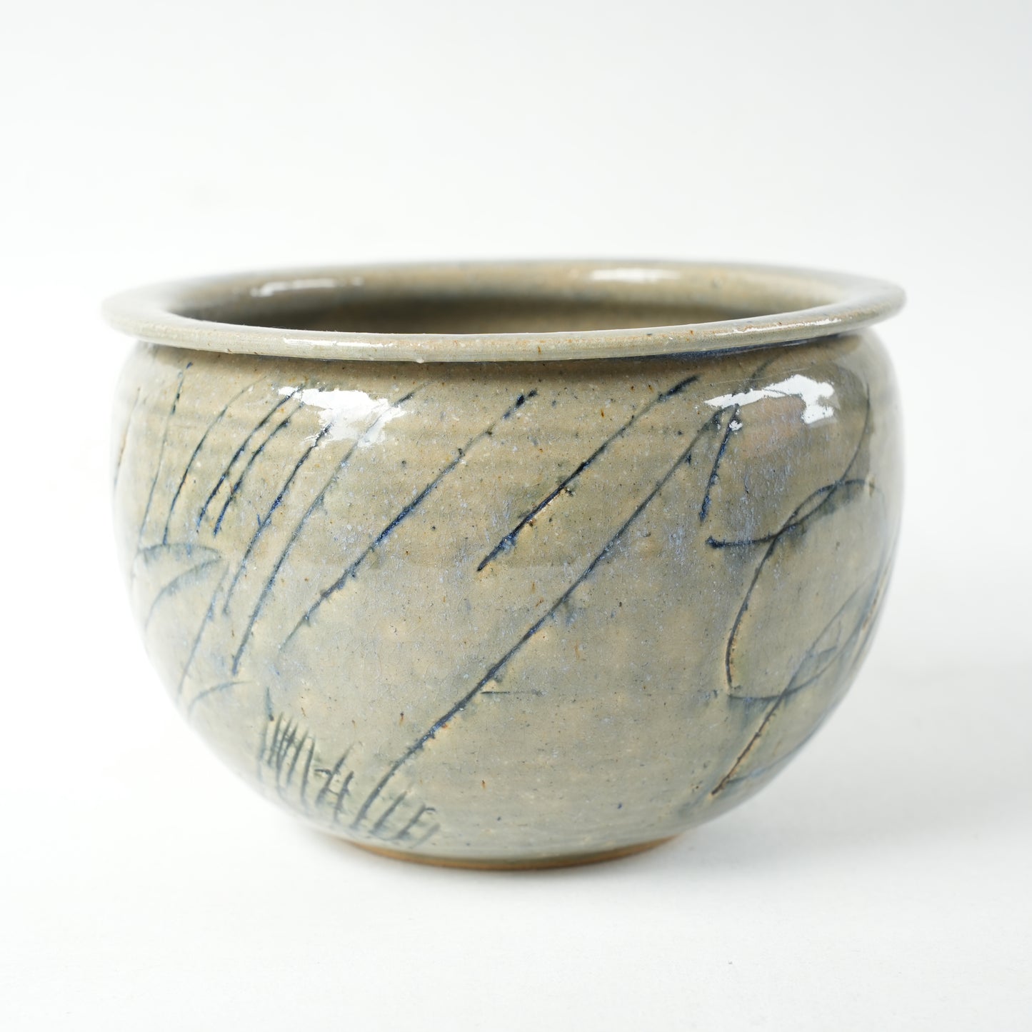 希少 リサ・ラーソン ユニークピース 薄紫色のフラワーベース - 7