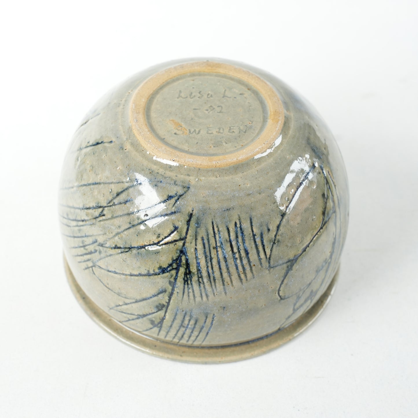 希少 リサ・ラーソン ユニークピース 薄紫色のフラワーベース - 13