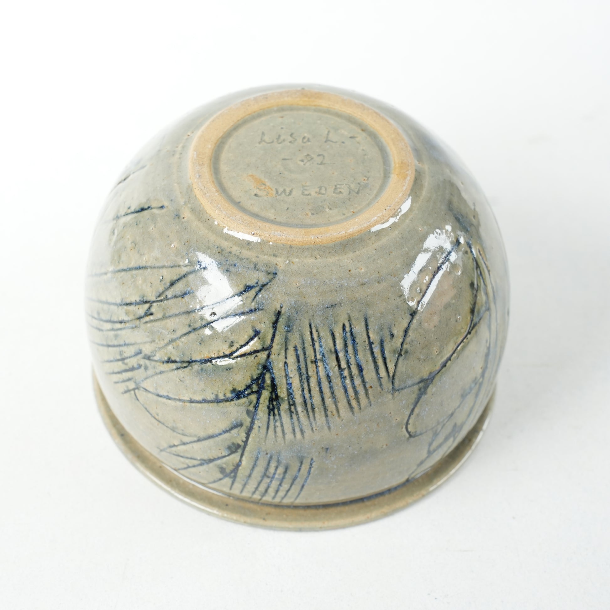 希少 リサ・ラーソン ユニークピース 薄紫色のフラワーベース - 13