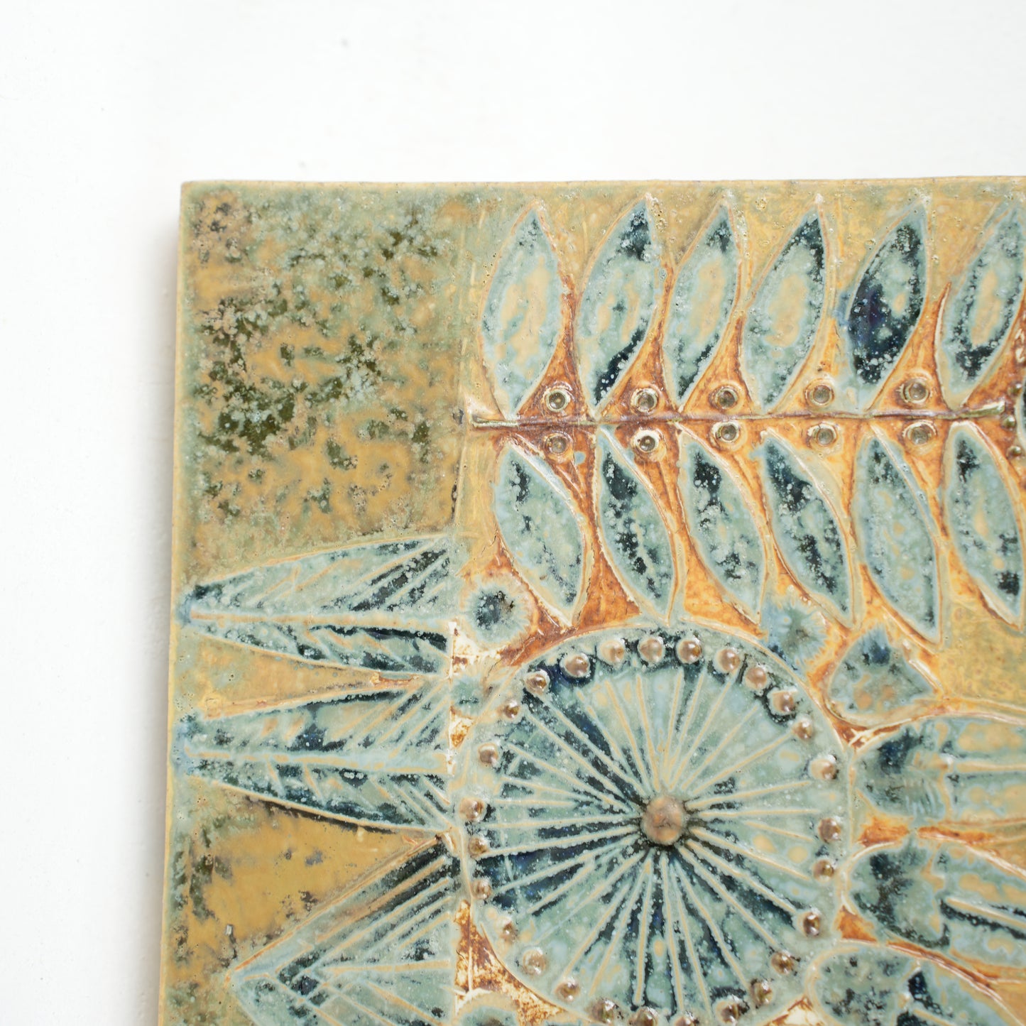 希少色 リサ・ラーソン グスタフスベリ 雄鶏（Tuppfågel）の陶板 - 5