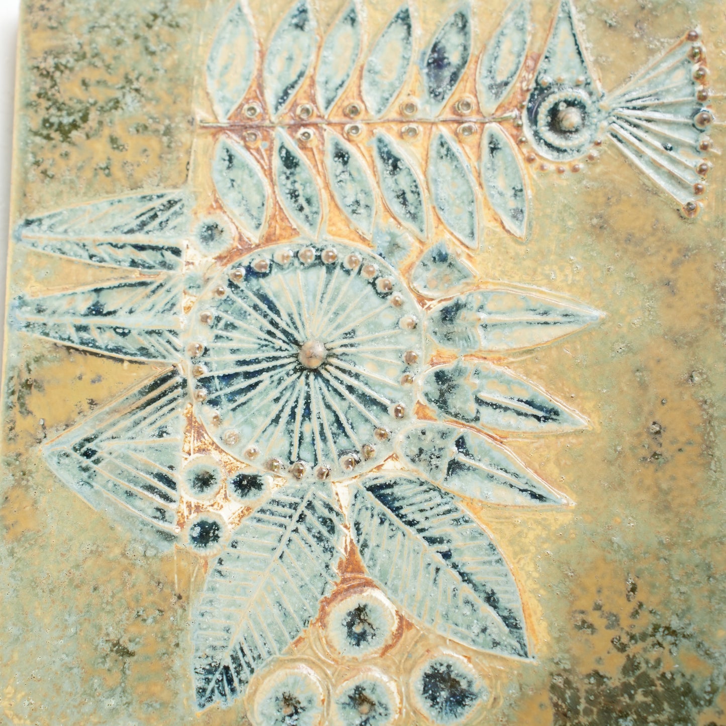 希少色 リサ・ラーソン グスタフスベリ 雄鶏（Tuppfågel）の陶板 - 6