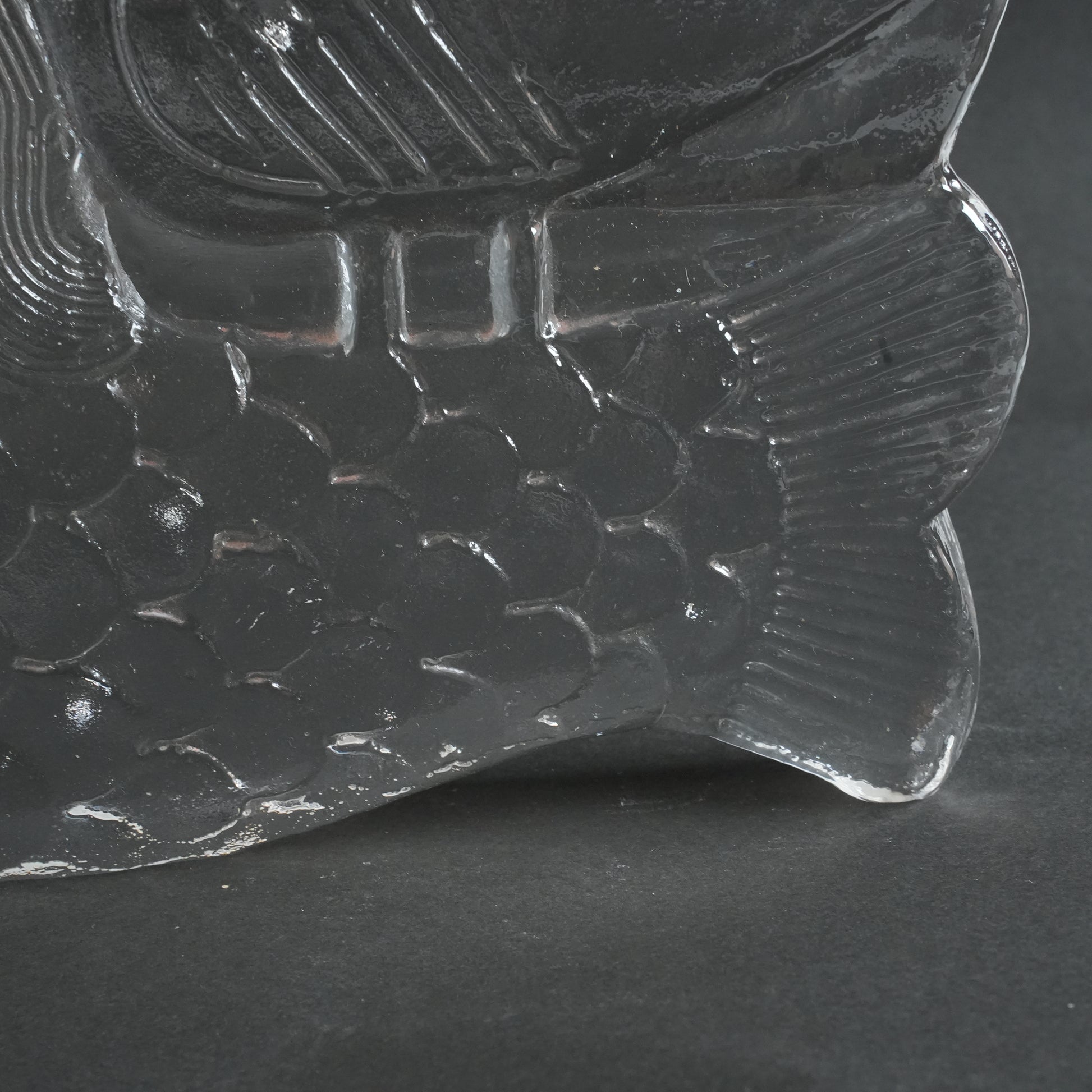 希少 リサ・ラーソン ローヤルクローナ 鳥と人魚のガラス像 - 4