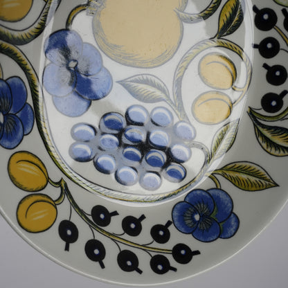 珍品【ヴィオラロゴ】アラビア（ARABIA）パラティッシ（Paratiisi）深皿 スープ皿22cm コンディション詳細