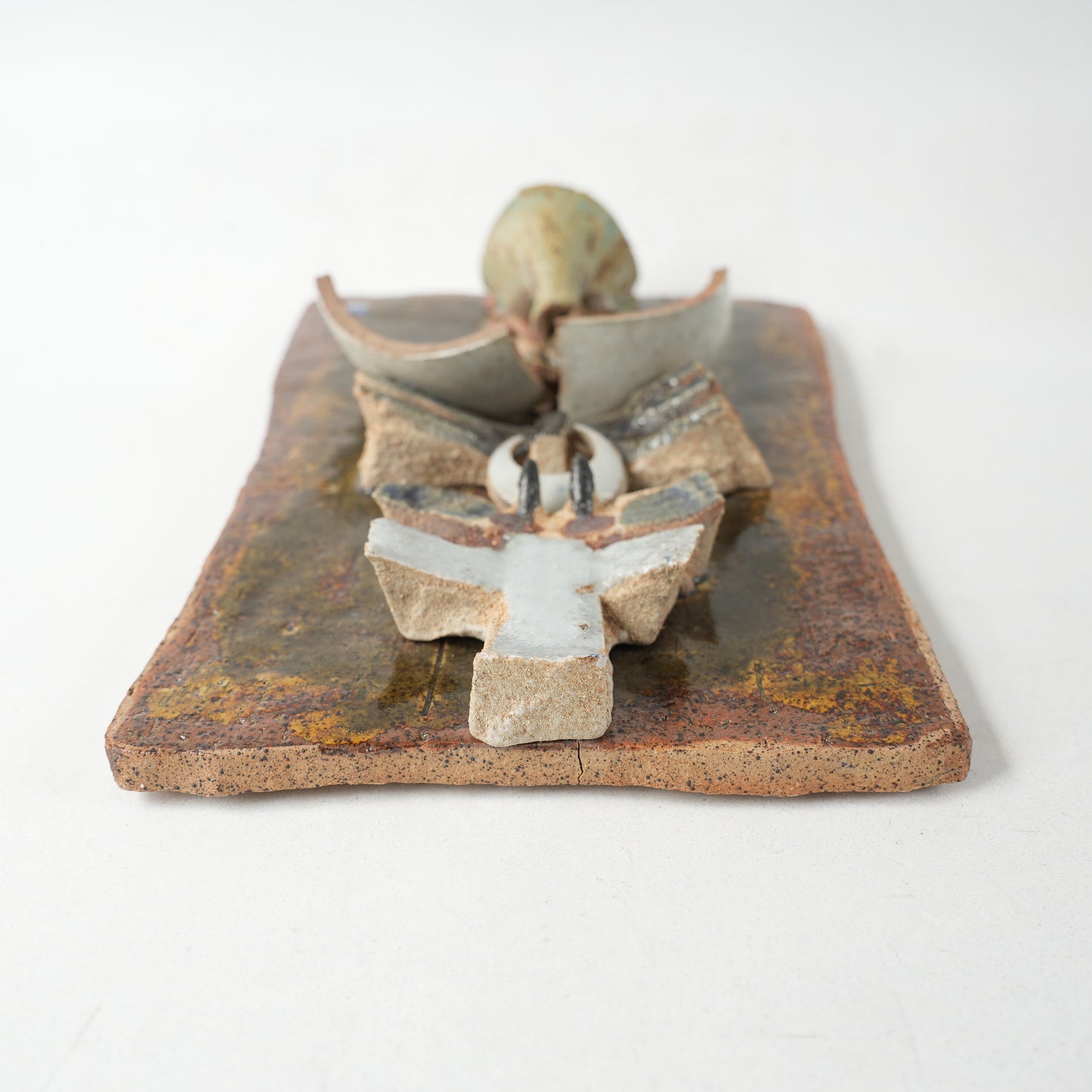 希少 リサ・ラーソン ユニークピース コラージュの陶板 - 11