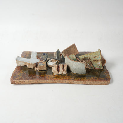 希少 リサ・ラーソン ユニークピース コラージュの陶板 - 13