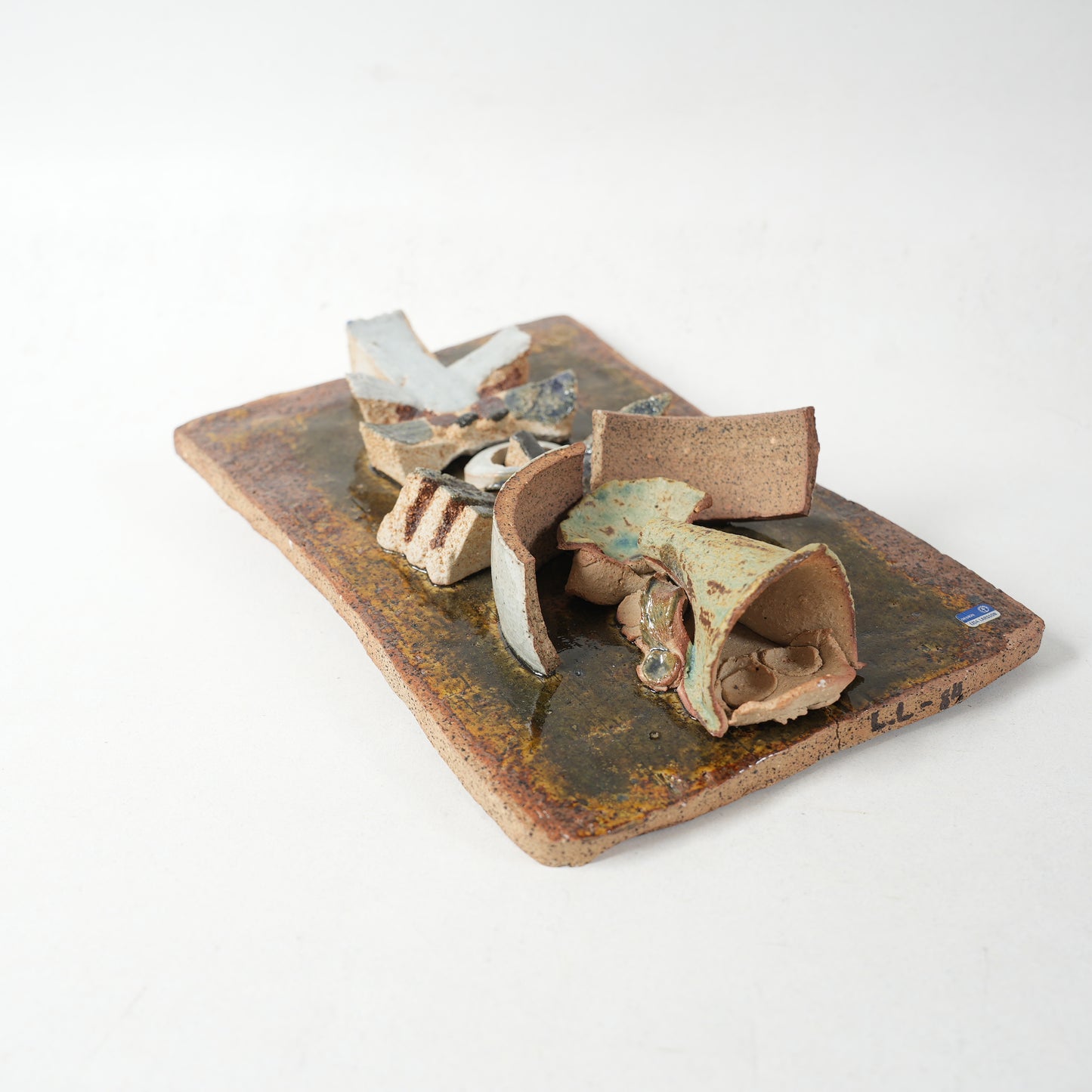 希少 リサ・ラーソン ユニークピース コラージュの陶板 - 14