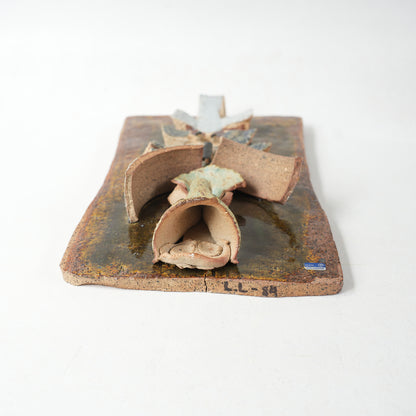 希少 リサ・ラーソン ユニークピース コラージュの陶板 - 15