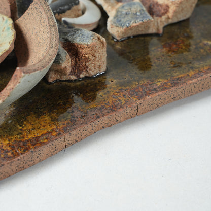 希少 リサ・ラーソン ユニークピース コラージュの陶板 - 17