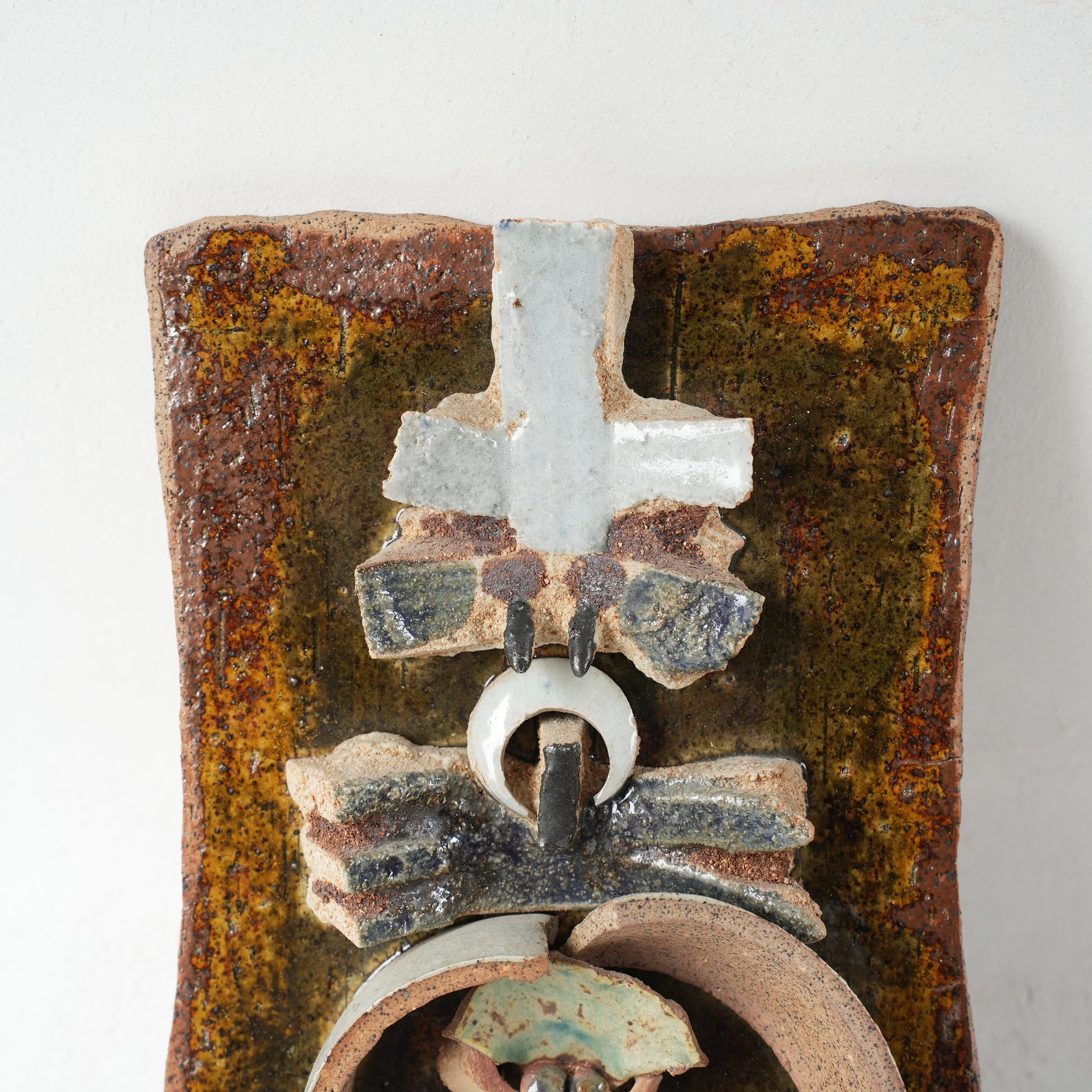 希少 リサ・ラーソン ユニークピース コラージュの陶板 - 2