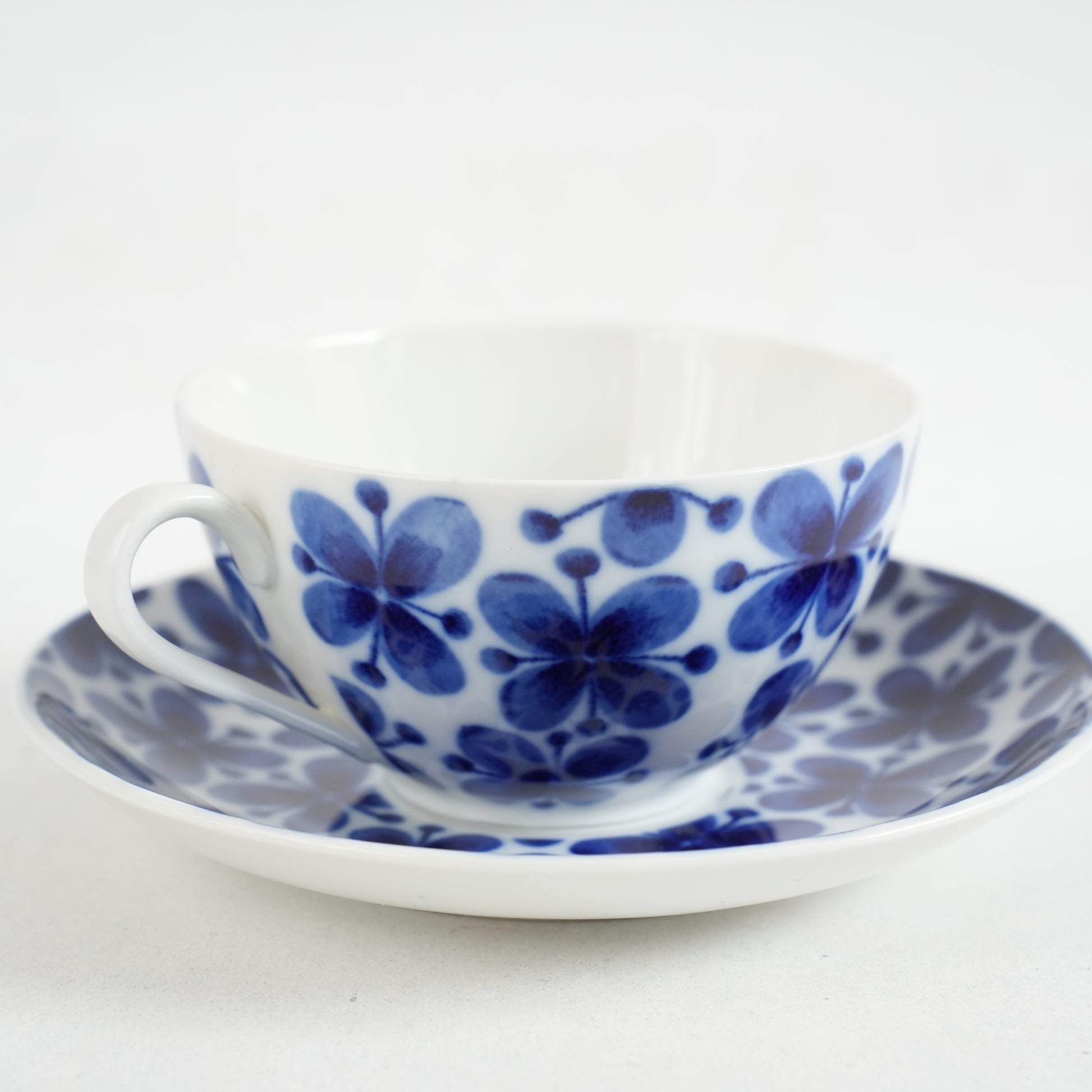 【ヴィンテージ】極美品 ロールストランド モナミ（Mon amie）ヴィンテージ ティーカップ＆ソーサー - ディテール 1