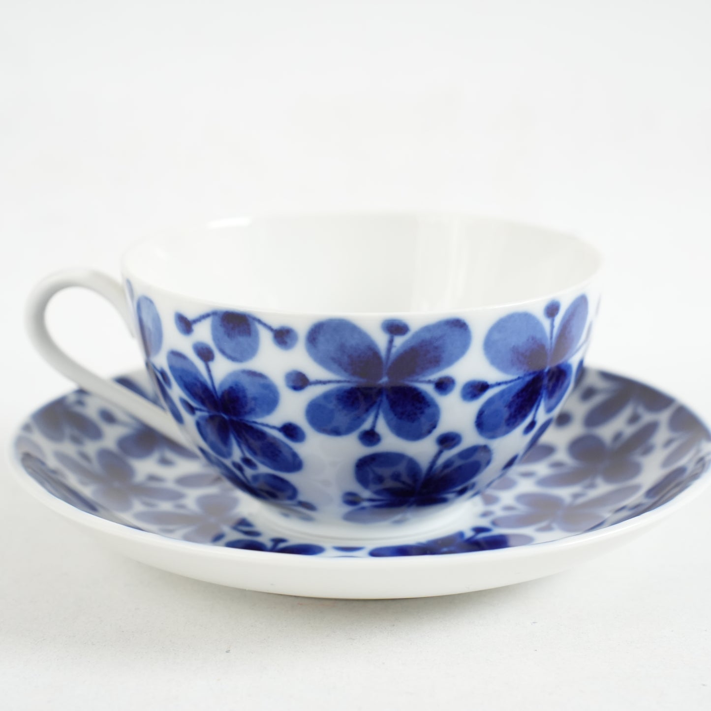 【ヴィンテージ】極美品 ロールストランド モナミ（Mon amie）ヴィンテージ ティーカップ＆ソーサー - ディテール 2