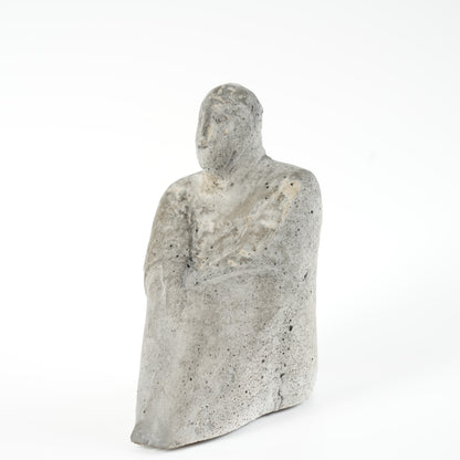 希少 リサ・ラーソン（Lisa Larson）ユニークピース コンクリート製 物憂げな男性像 - 24