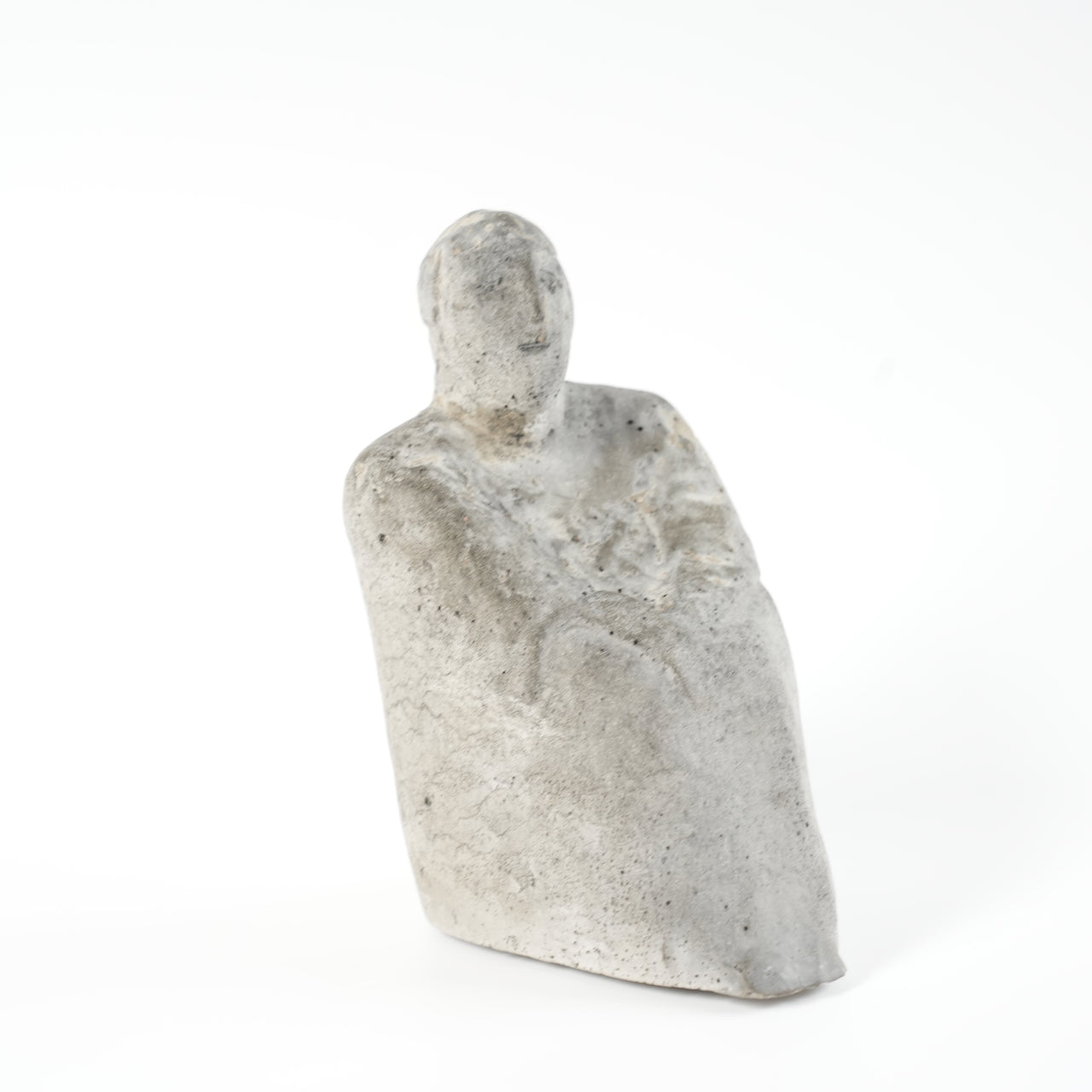 希少 リサ・ラーソン（Lisa Larson）ユニークピース コンクリート製 物憂げな男性像 - 7