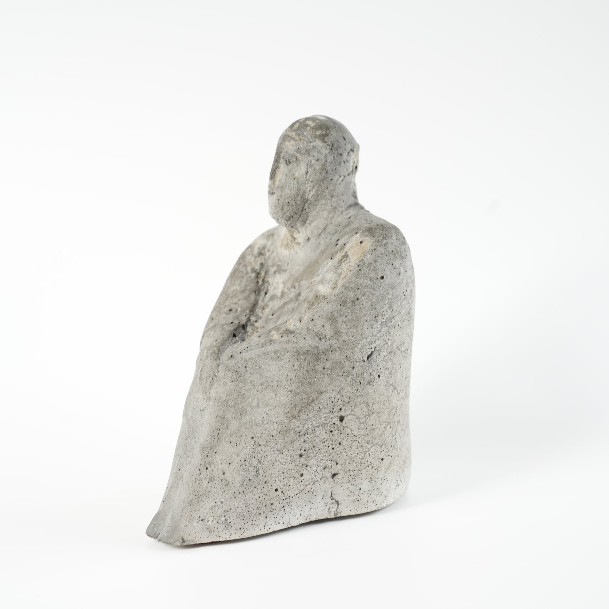 希少 リサ・ラーソン（Lisa Larson）ユニークピース コンクリート製 物憂げな男性像 - 21