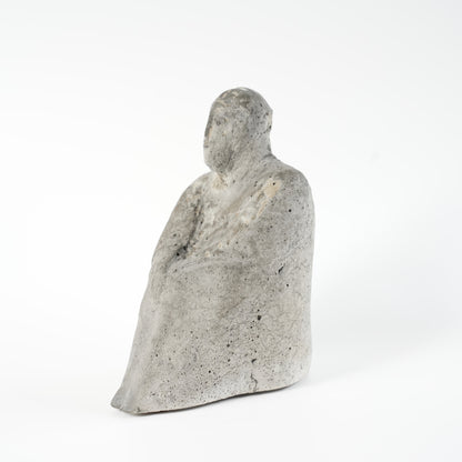 希少 リサ・ラーソン（Lisa Larson）ユニークピース コンクリート製 物憂げな男性像 - 9