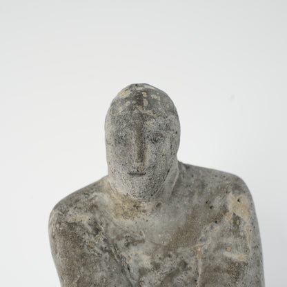 希少 リサ・ラーソン（Lisa Larson）ユニークピース コンクリート製 物憂げな男性像 - 26