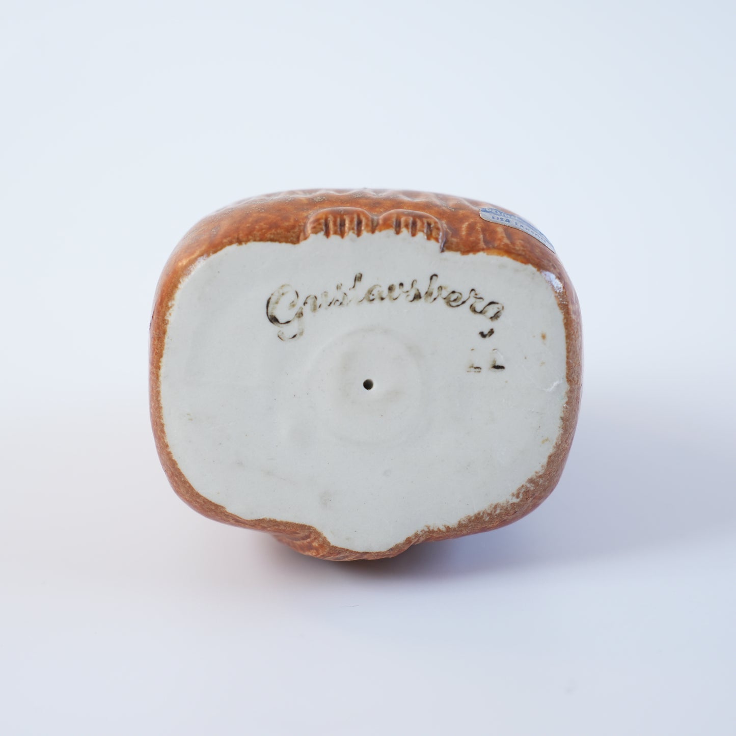 リサ・ラーソン 小さな猫（Liten Katt）オレンジ 1965年 グスタフスベリ オリジナルシール付き - 11