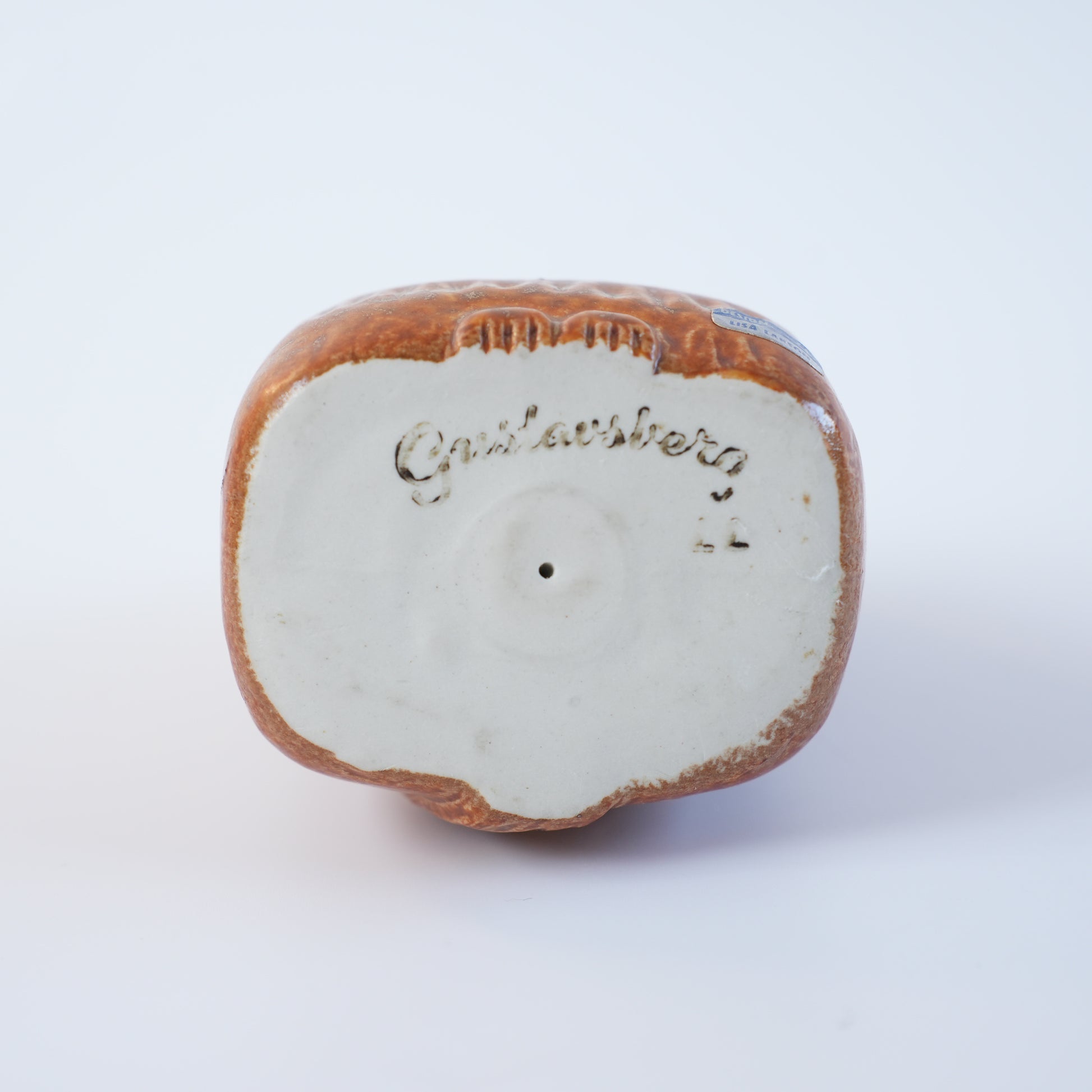 リサ・ラーソン 小さな猫（Liten Katt）オレンジ 1965年 グスタフスベリ オリジナルシール付き - 11