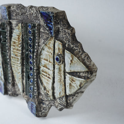 希少 リサ・ラーソン グスタフスベリ 150点限定 魚（Fisk）の陶板 - 11