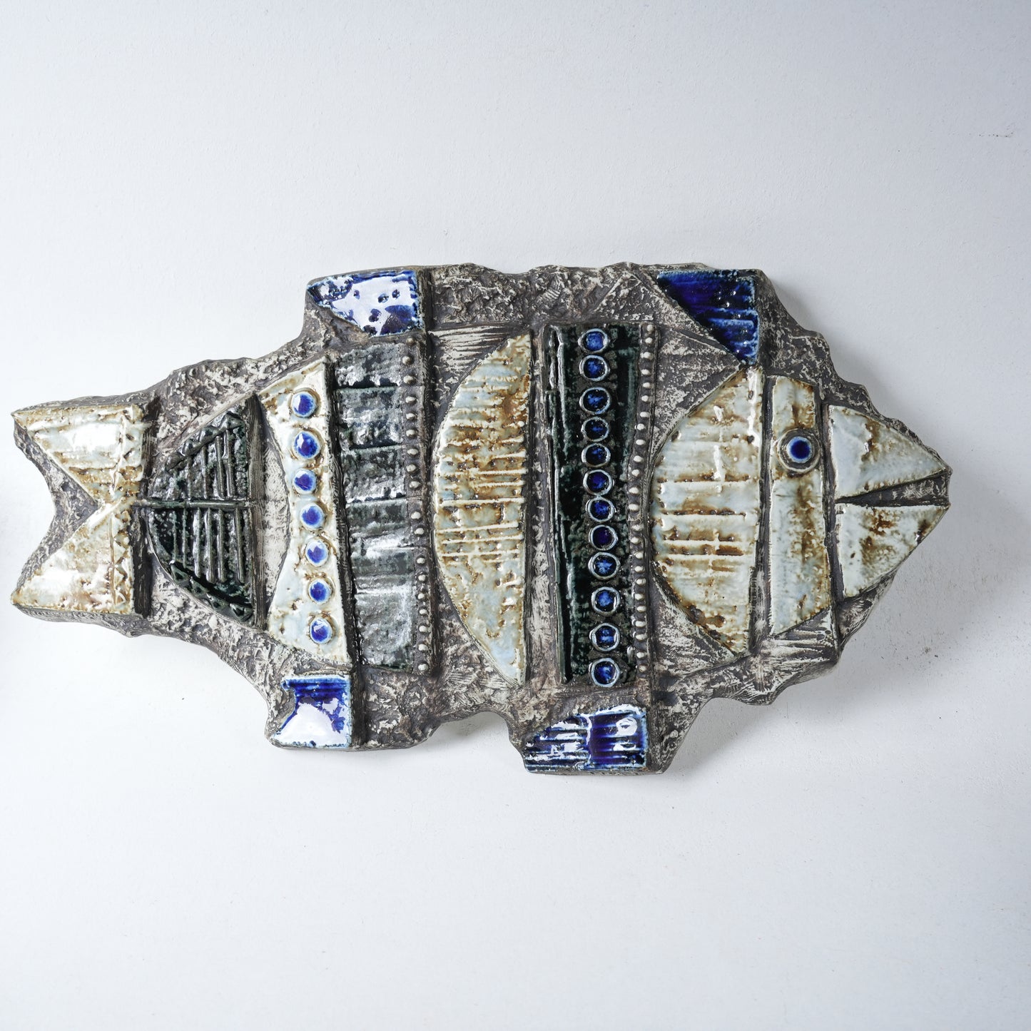 希少 リサ・ラーソン グスタフスベリ 150点限定 魚（Fisk）の陶板 - 2