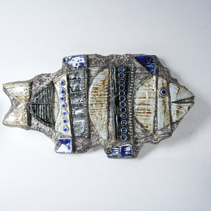 希少 リサ・ラーソン グスタフスベリ 150点限定 魚（Fisk）の陶板 - 2