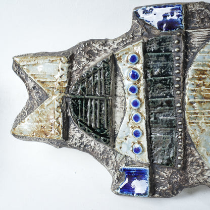 希少 リサ・ラーソン グスタフスベリ 150点限定 魚（Fisk）の陶板 - 5