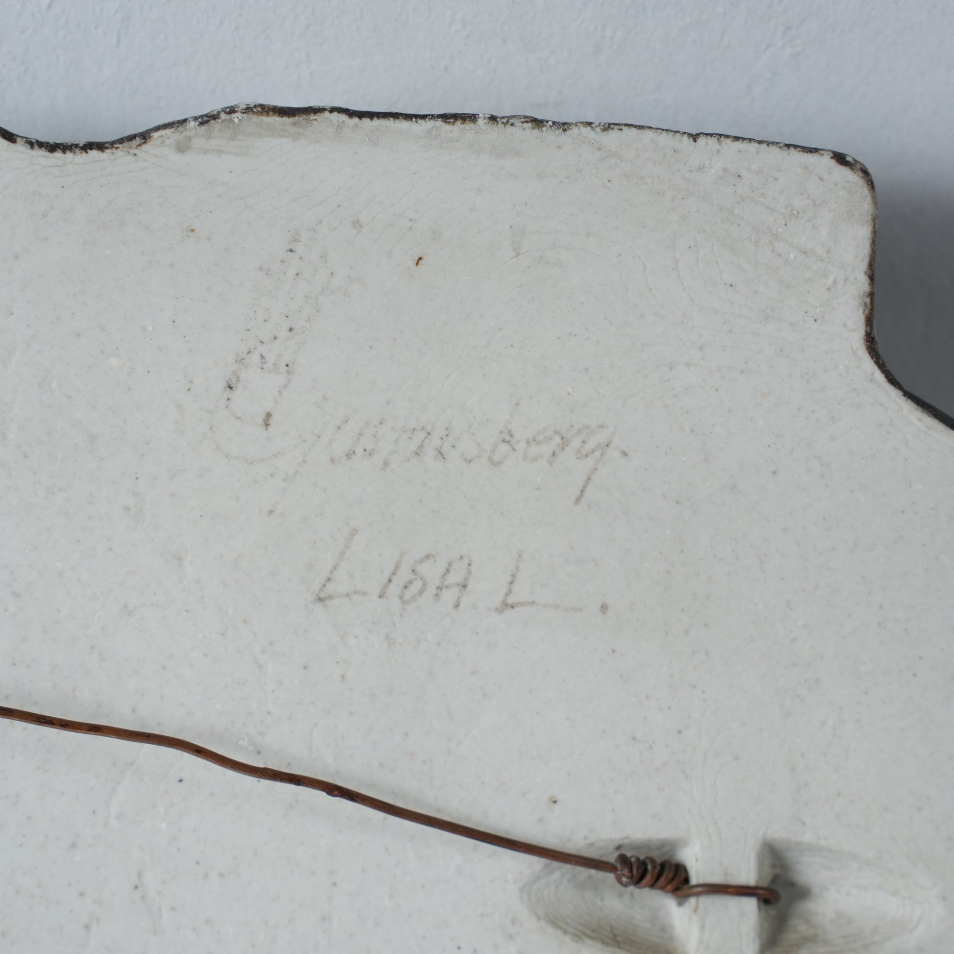 希少 リサ・ラーソン グスタフスベリ 150点限定 魚（Fisk）の陶板 - 8