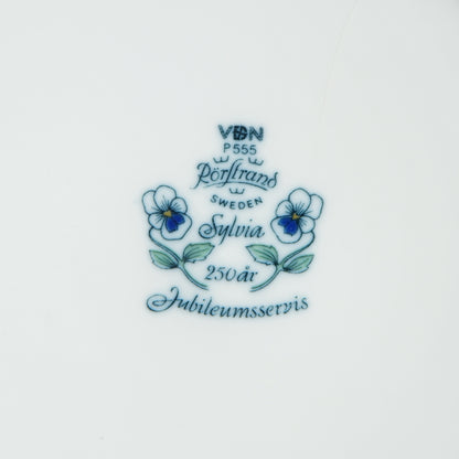 ロールストランド シルビア（Sylvia）24cmディナープレート 裏面（バックスタンプ）