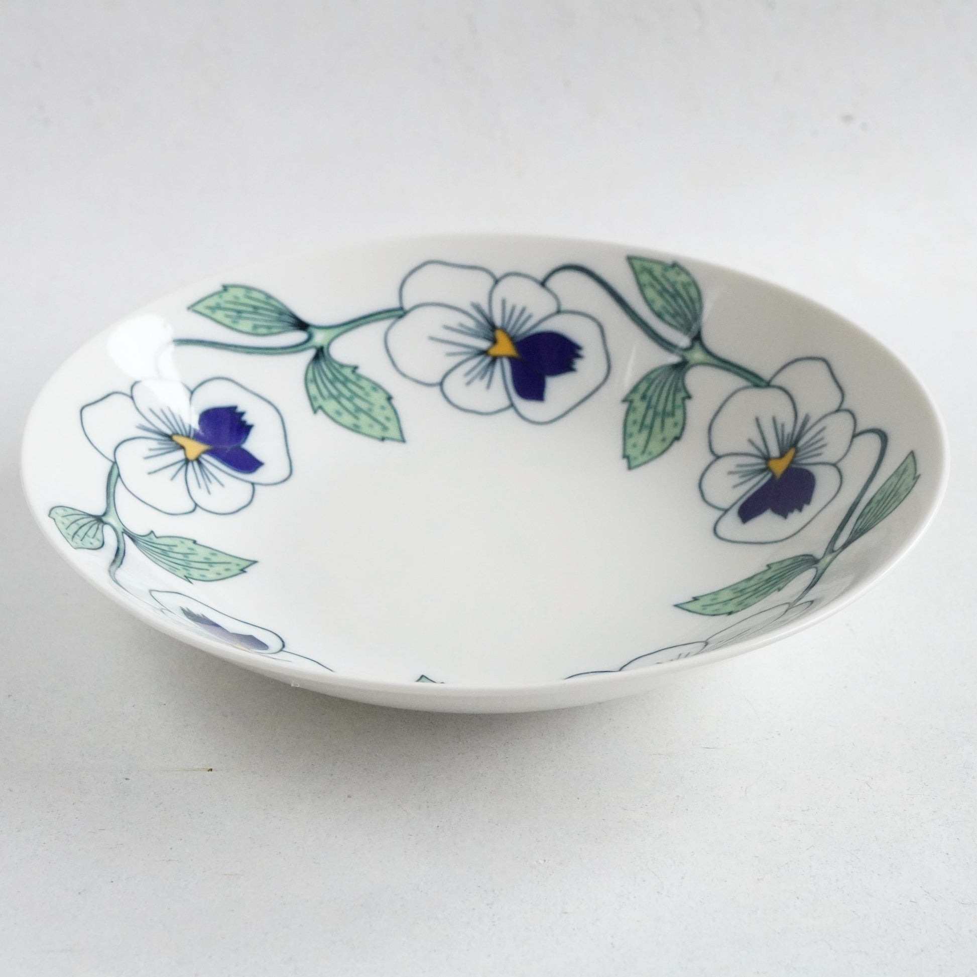 極美品 ロールストランド（Rorstrand）シルビア（Sylvia）深皿 パスタ皿 スープ皿 - 全体像